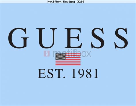 guess est 1981 original design